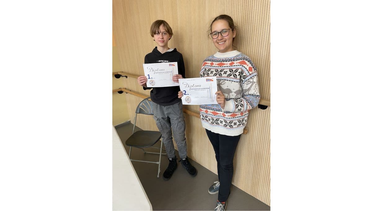 Úspěšní matematici nižšího gymnázia