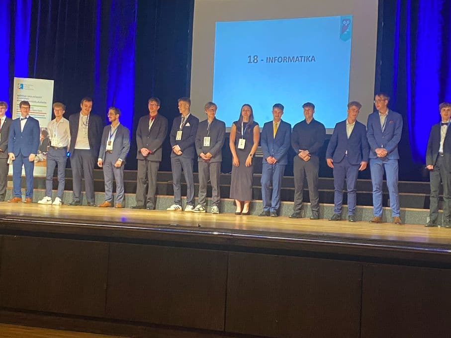 Úspěch na celostátní přehlídce SOČ